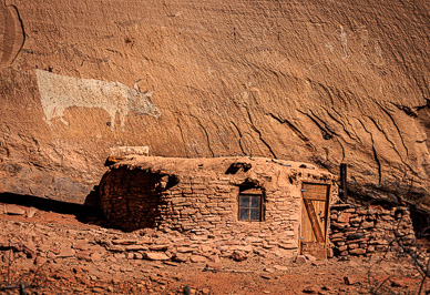 Standing Cow Pictograph