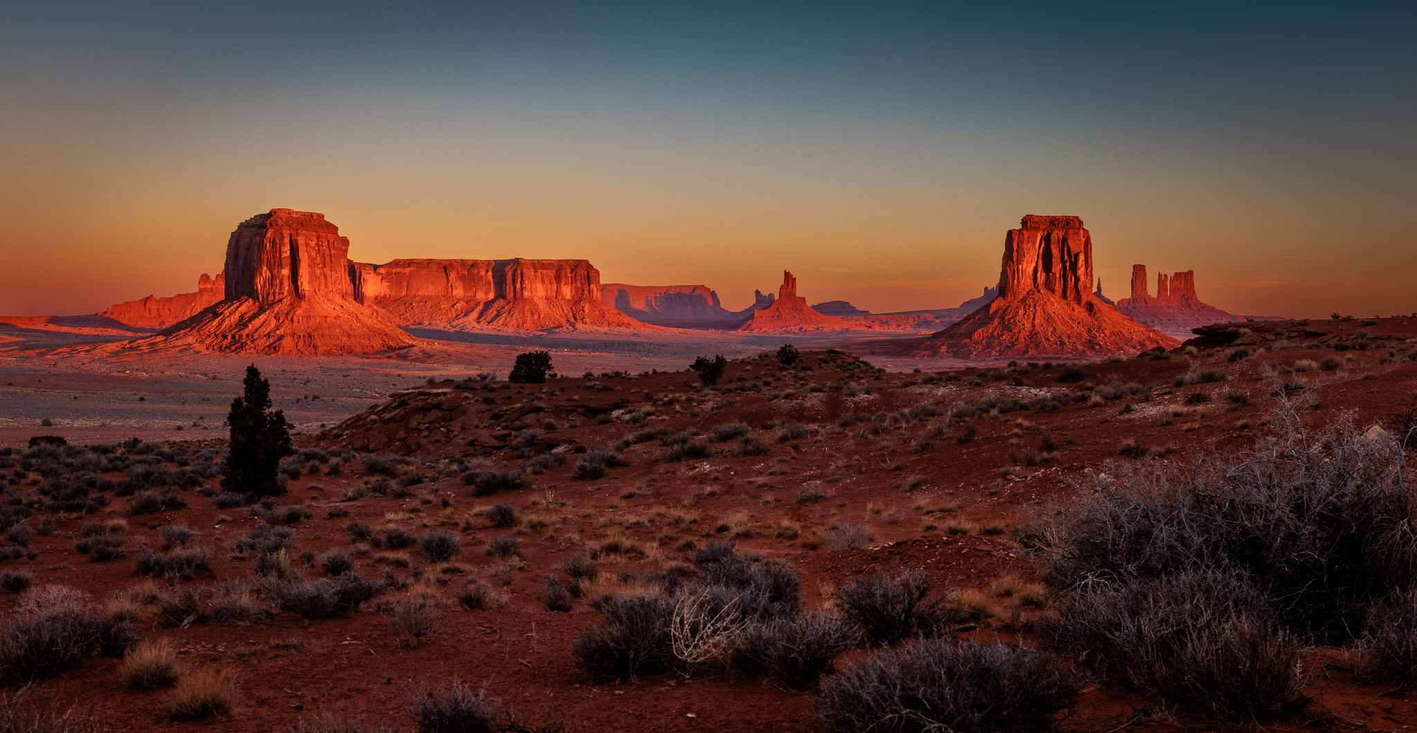 Sunrise from Artist's Point