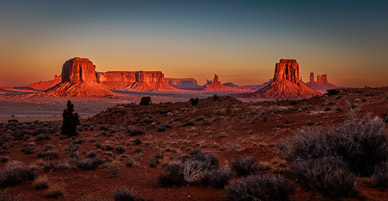 Sunrise from Artist's Point