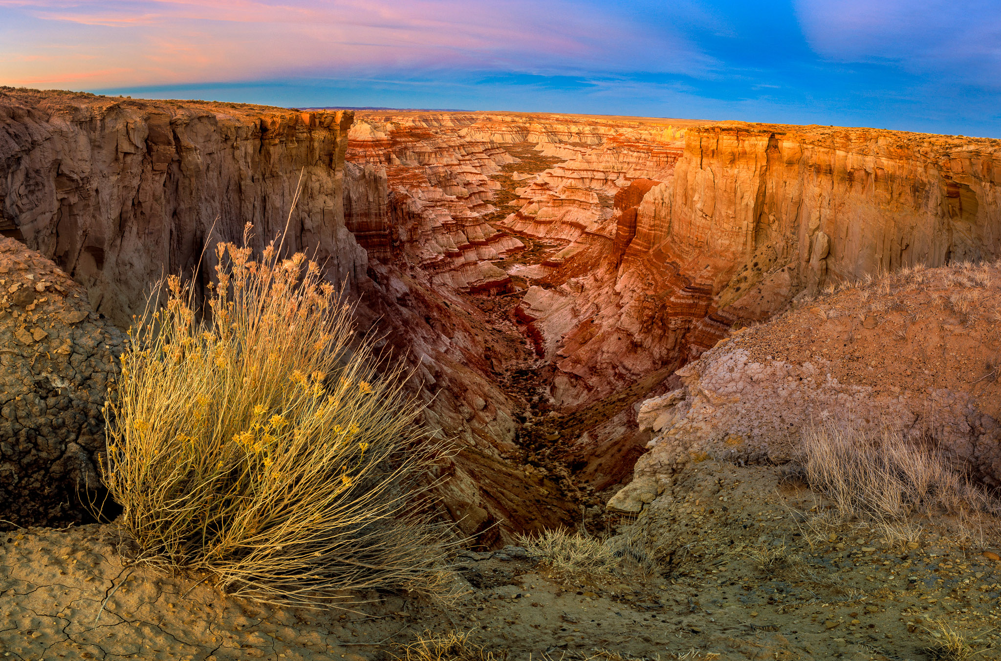 Ha Ho No Geh Canyon blue hour