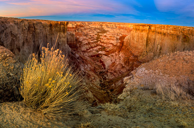 Ha Ho No Geh Canyon blue hour