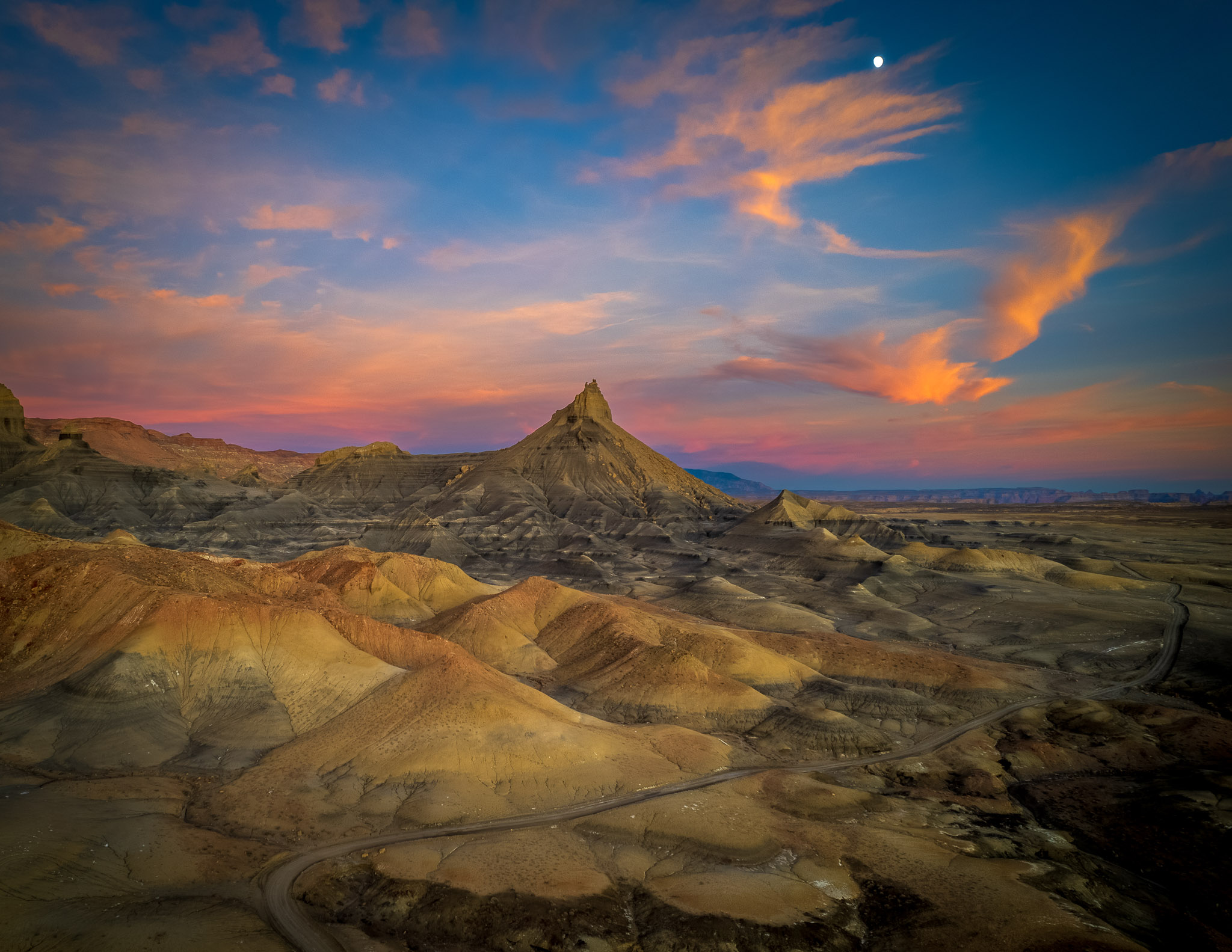 Sunset on Smoky Mountain, Glen Canyon