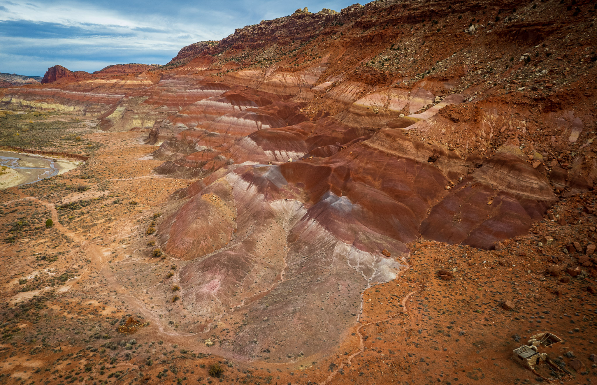 Paria Mesa & townsite ruin