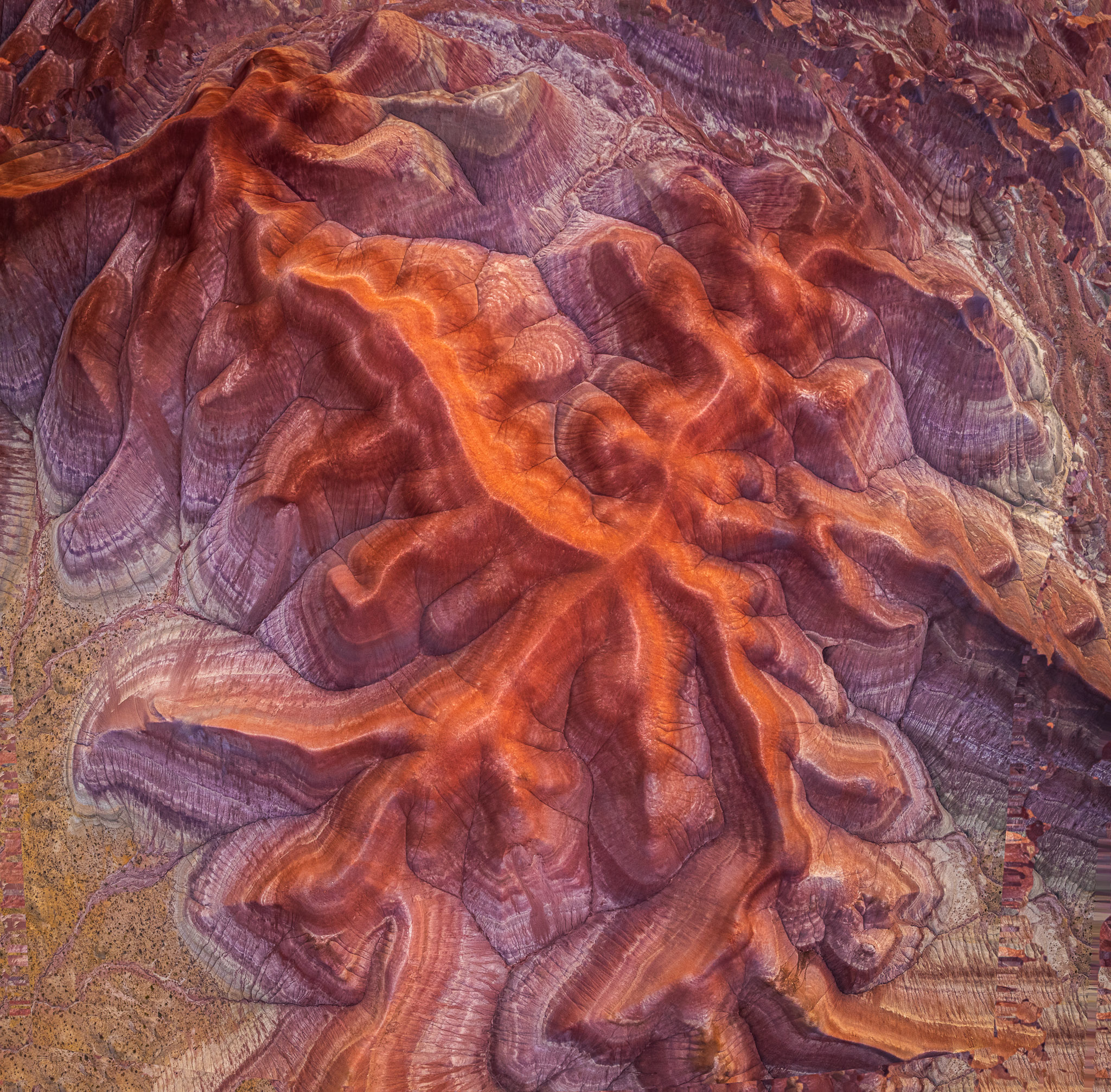 Arizona Painted Desert Abstract