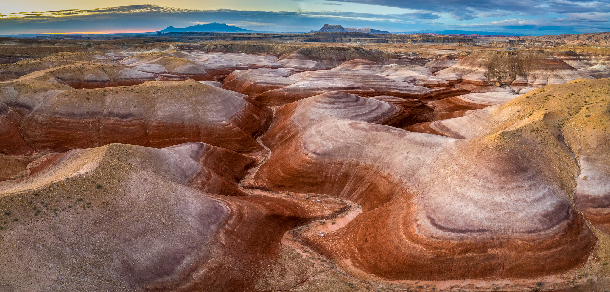 Muddy Creek badlands