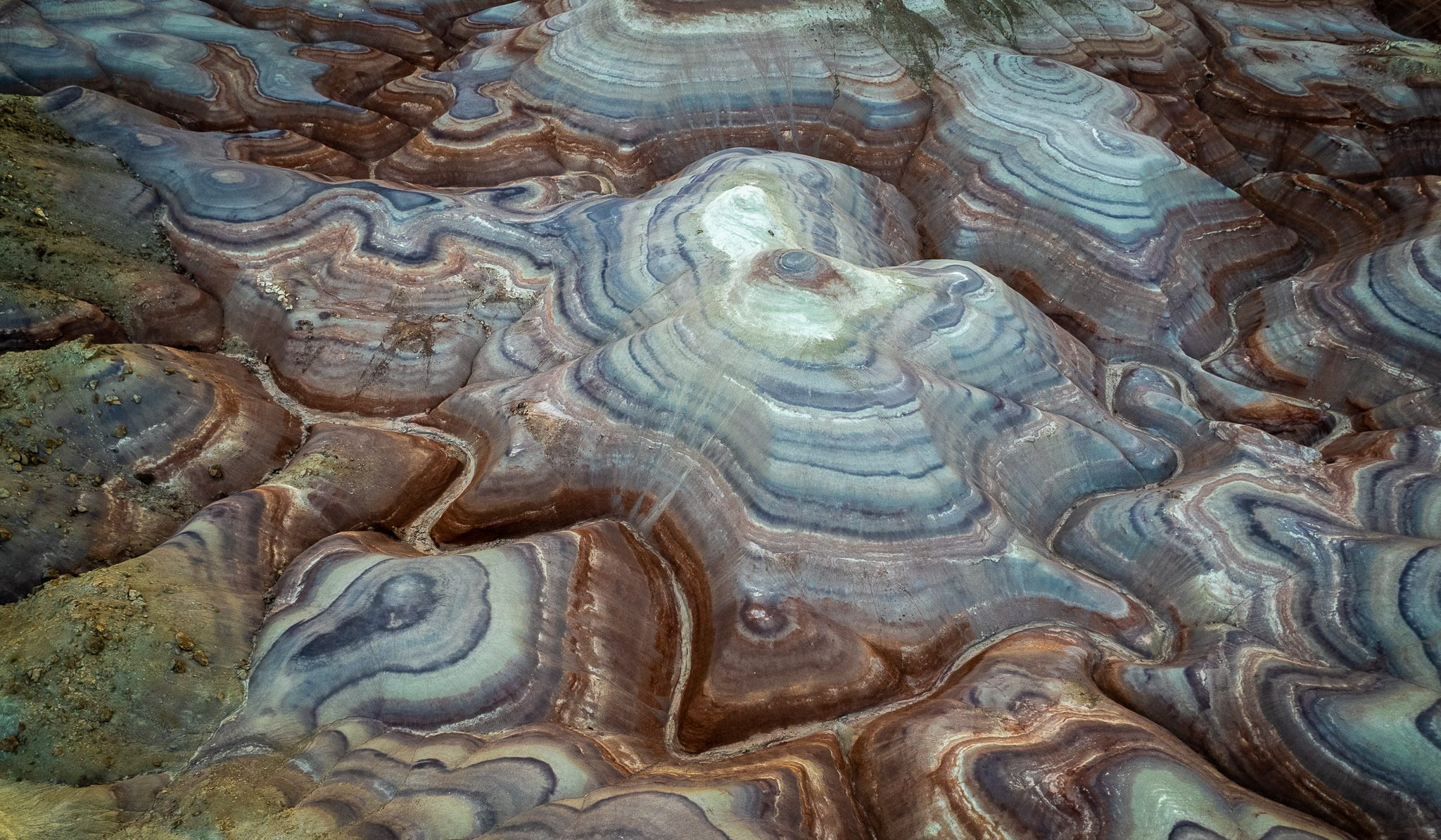 Muddy Creek badlands