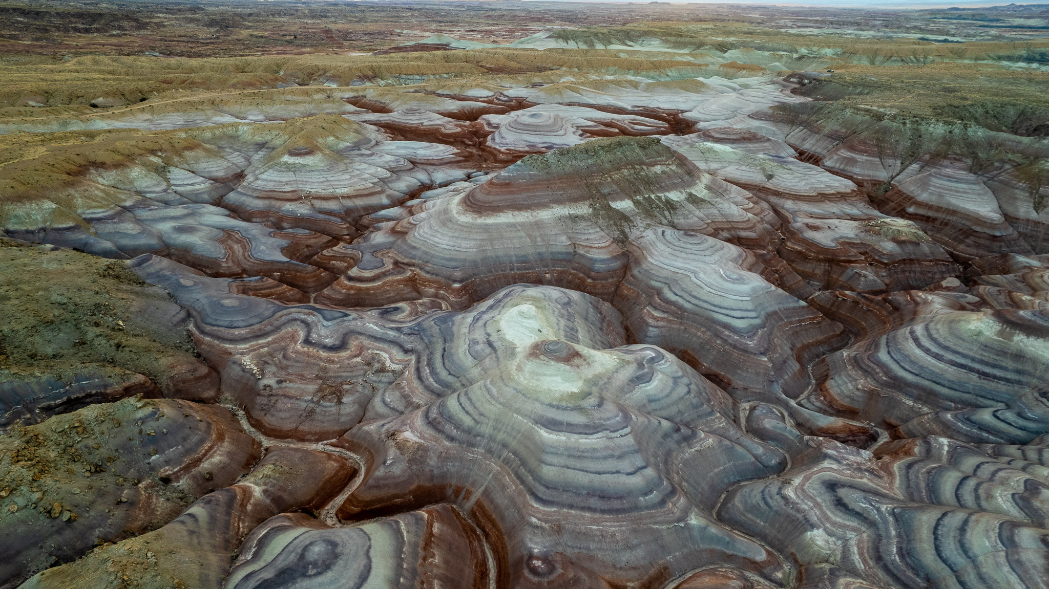 Muddy Creek badlands