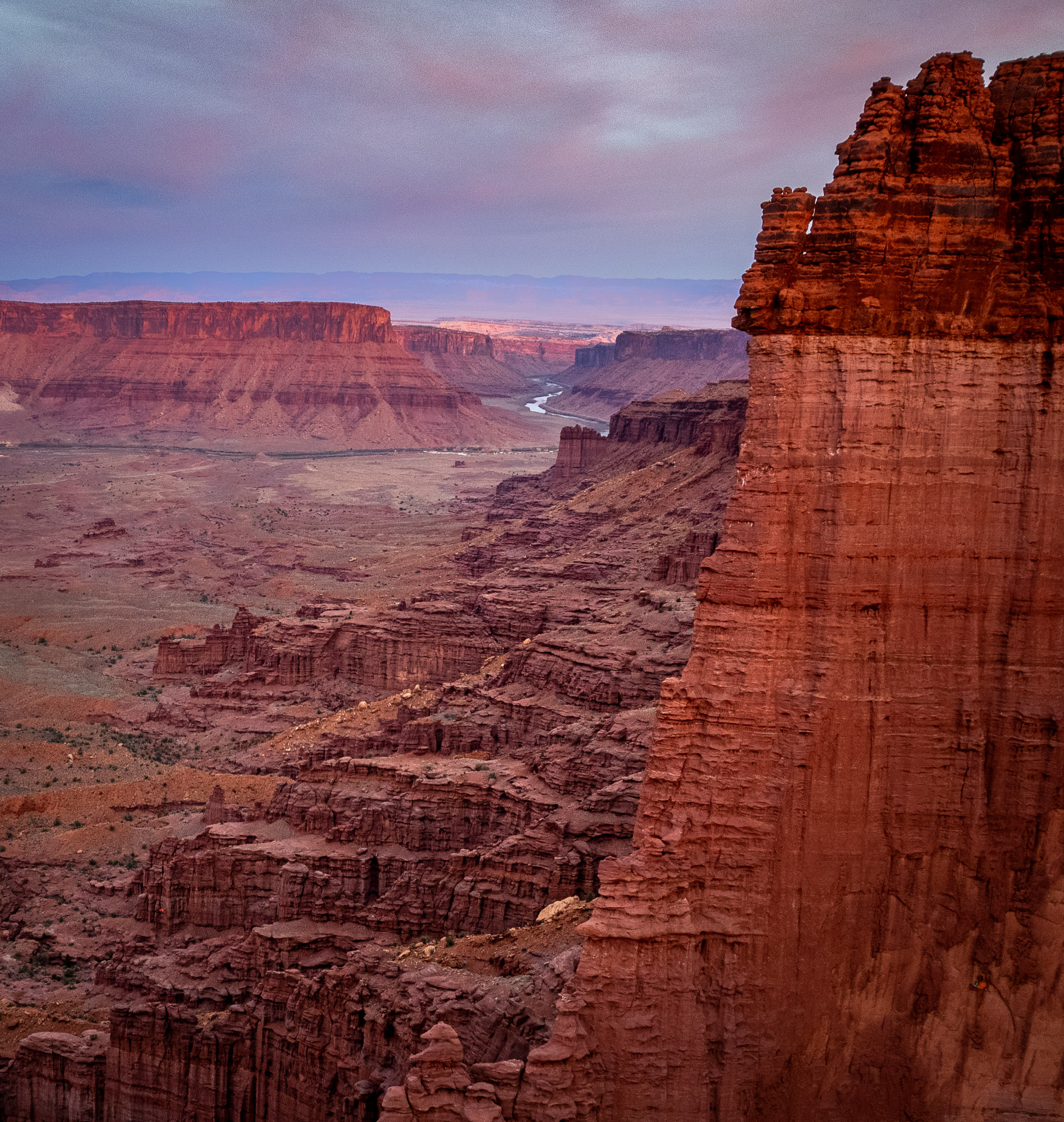 Colorado River from Fisher Towers