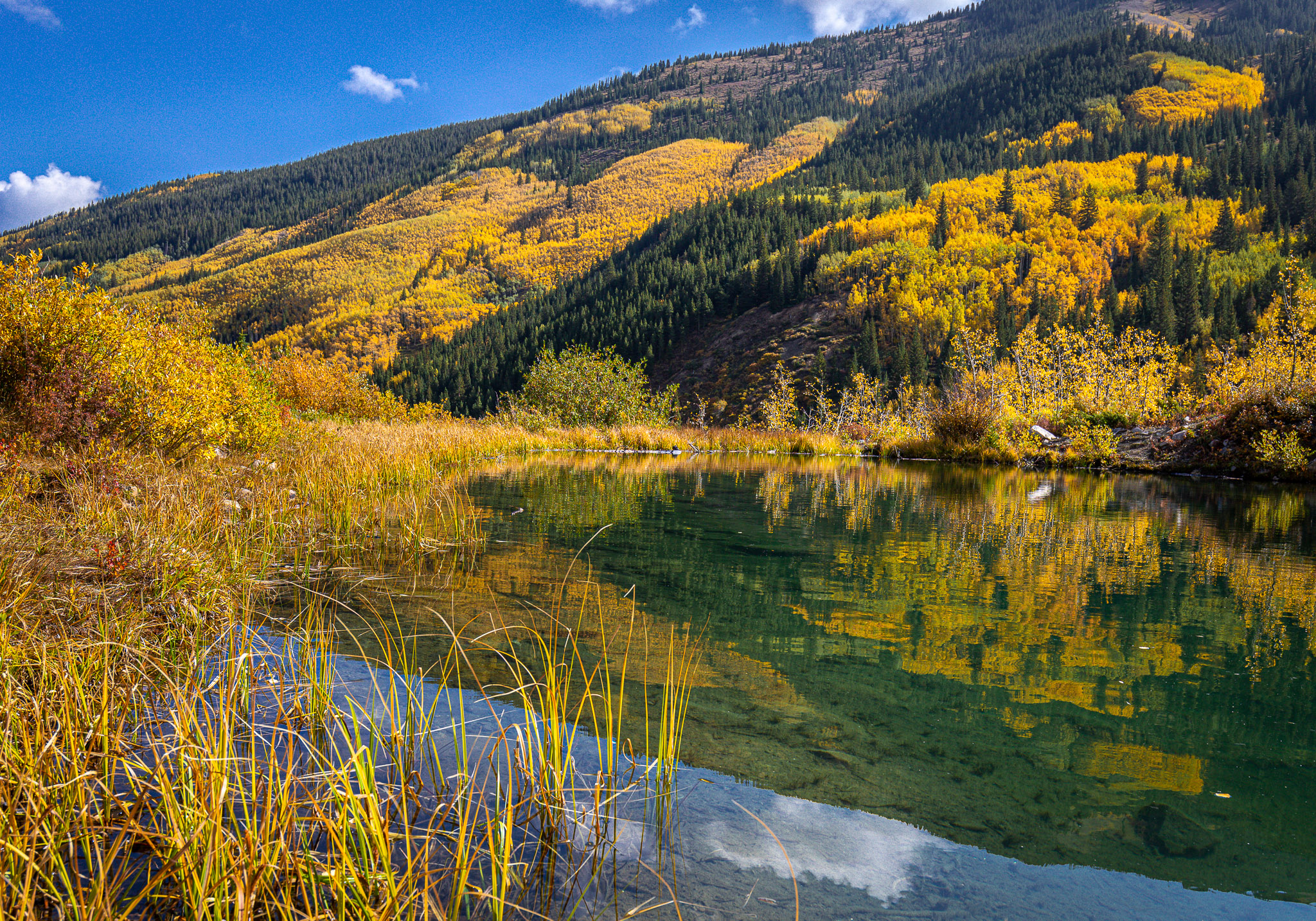 Castle Creek high elevation tarn