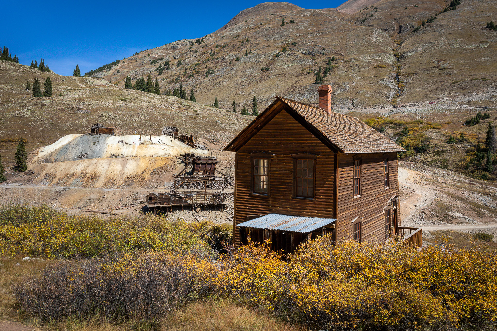 Animas mining ghost town