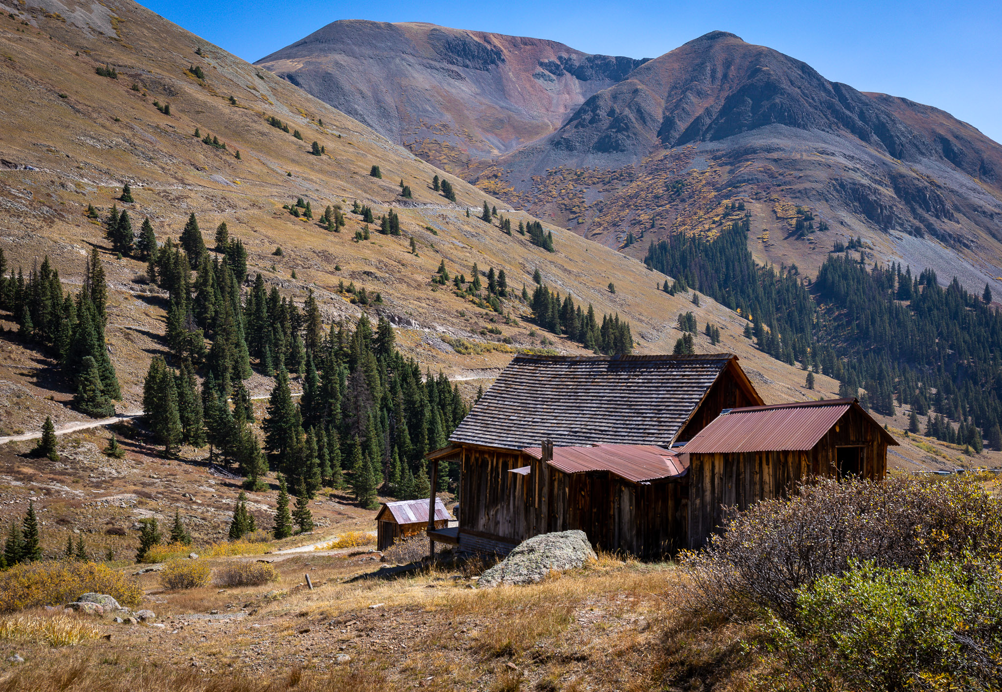 Animas mining ghost town