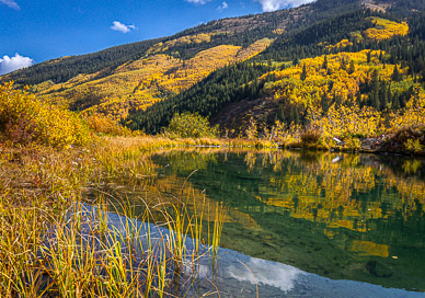 Castle Creek high elevation tarn