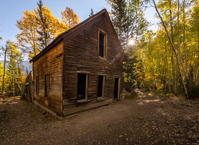 Ironton ghost town ruin