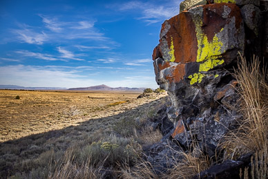Hart Mountain rock outcropping
