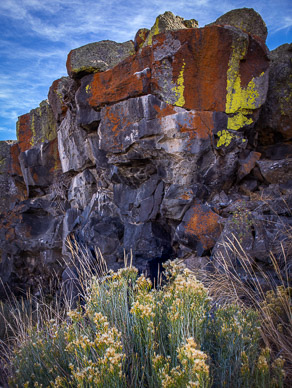 Hart Mountain rock outcropping