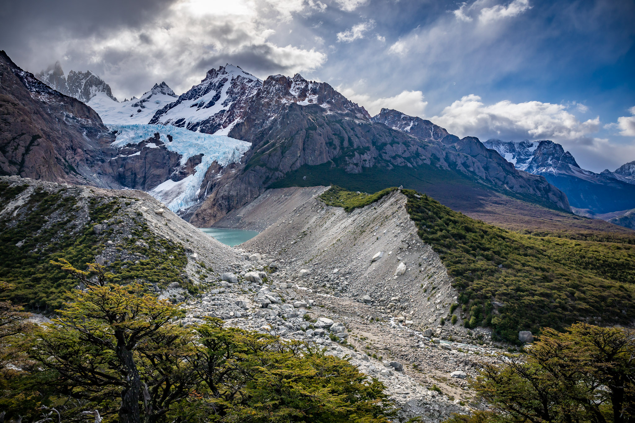 Piedras Blancas Glacier