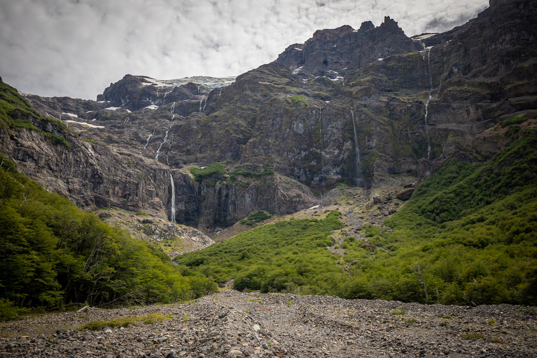 Cerro Tronador waterworks