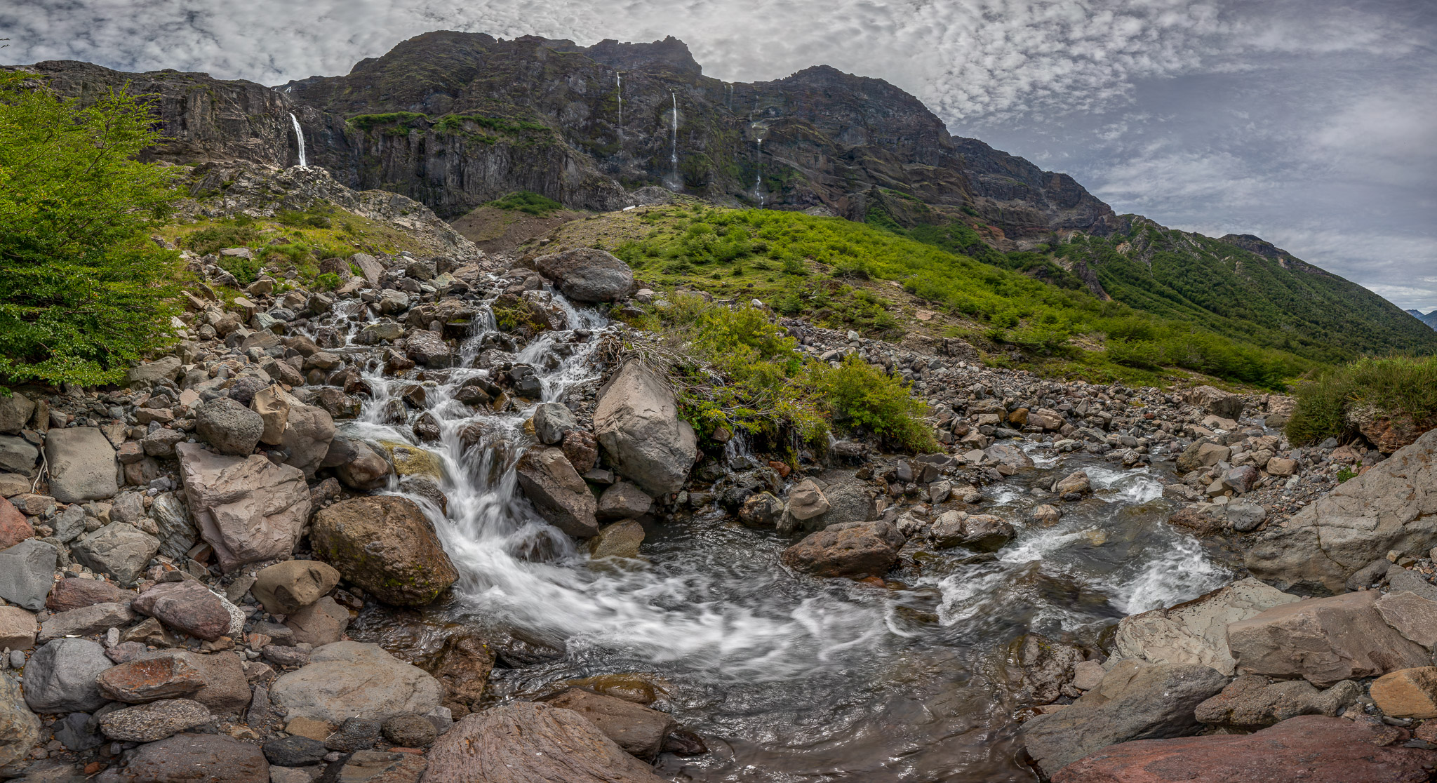 Cerro Tronador waterworks