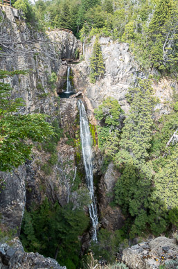 Waterfall near Hotel Tronador