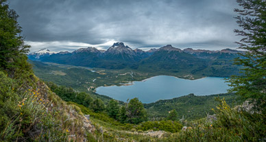 Lake Mascardi from Diego Flores de Leon Mountain viewpoint