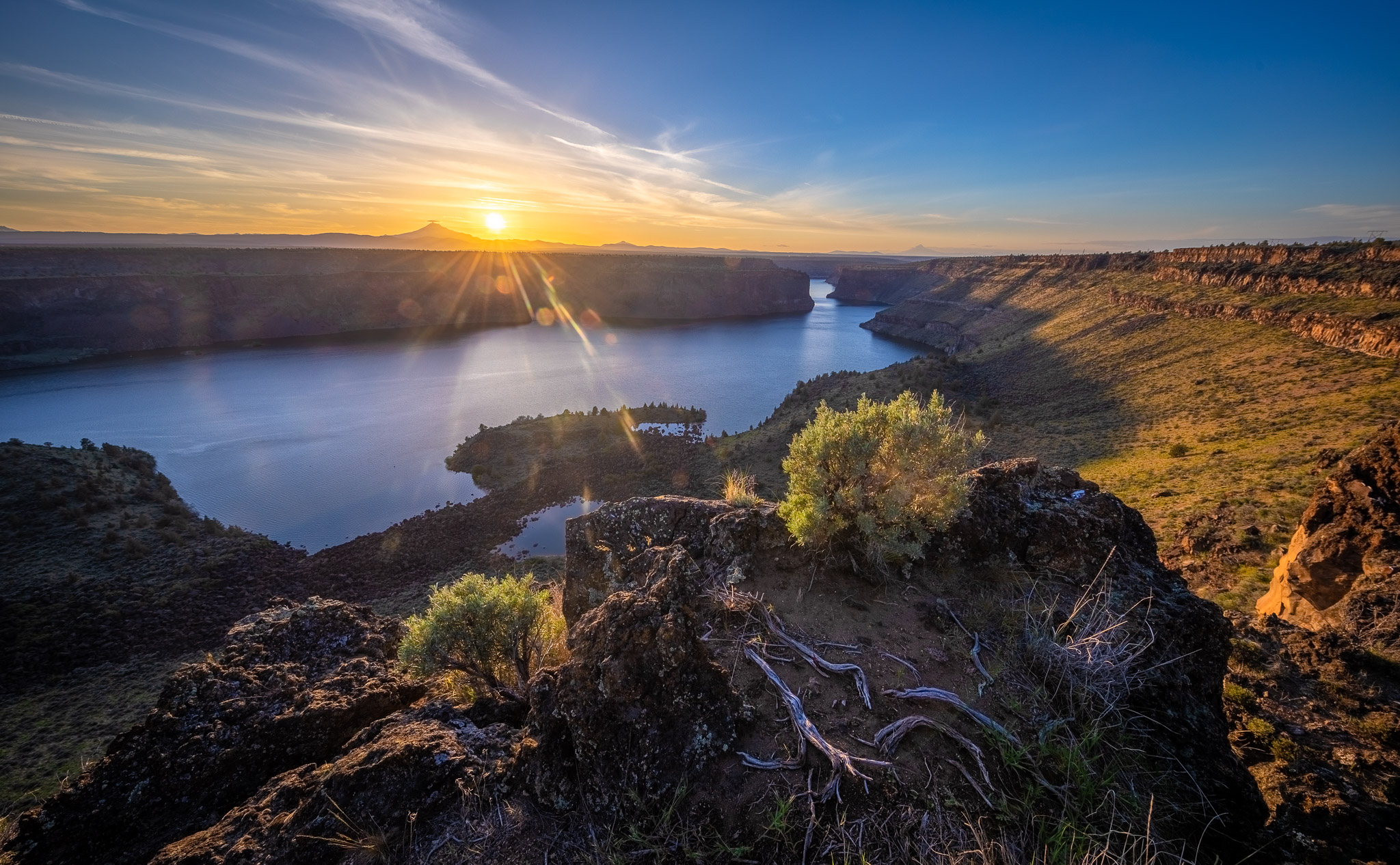 Lake Billy Chinook Sunset