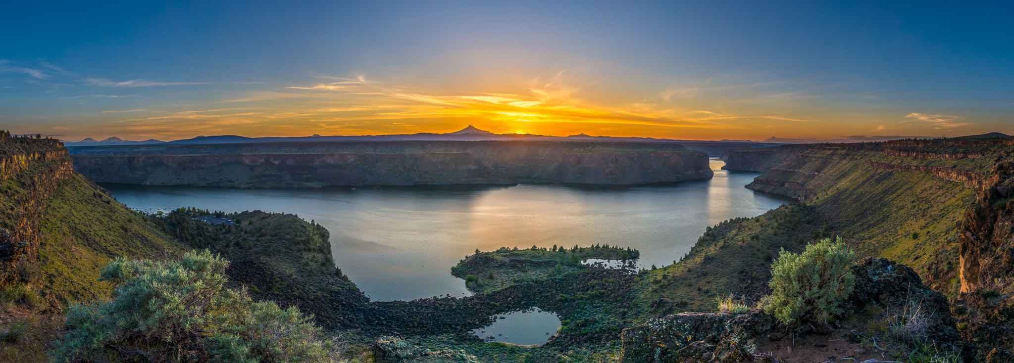 Lake Billy Chinook Sunset