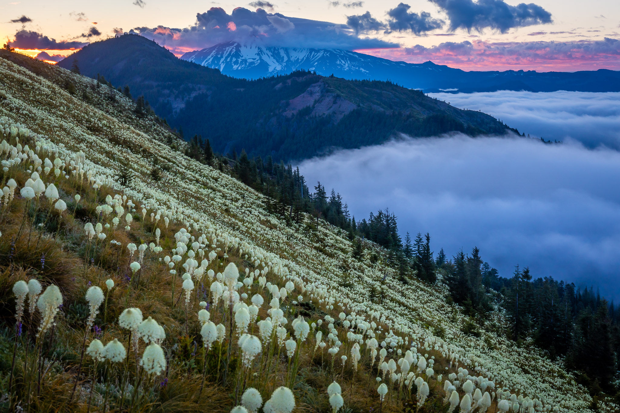 Sunrise on Coffin Mountain