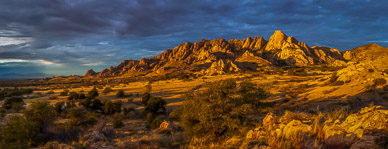 Council Rocks late light, Dragoon Mountains