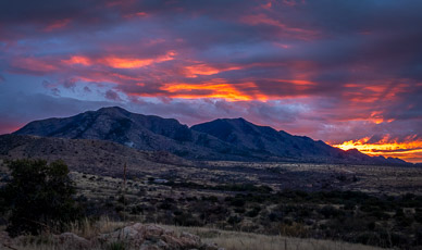 Dragoon Mountains Sunrise