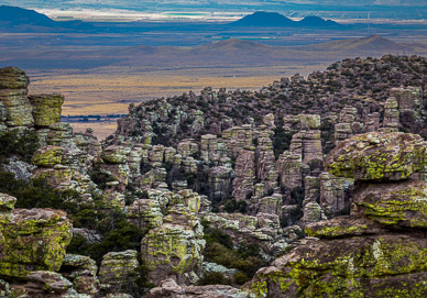 View from the Chiricahuas