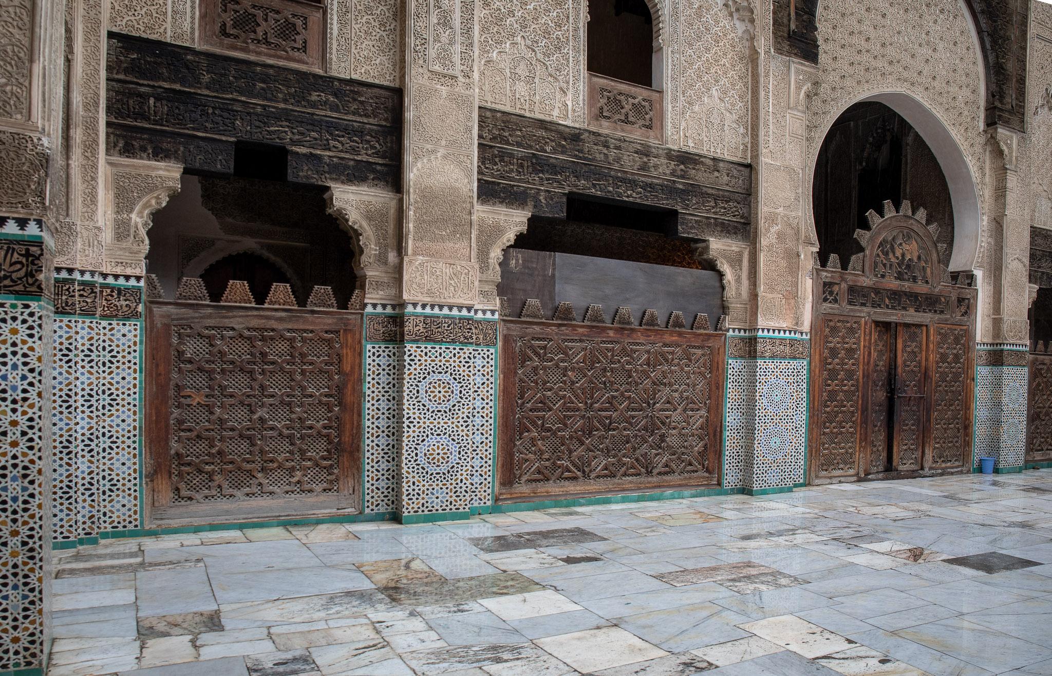 Medersa Bou Inania courtyard