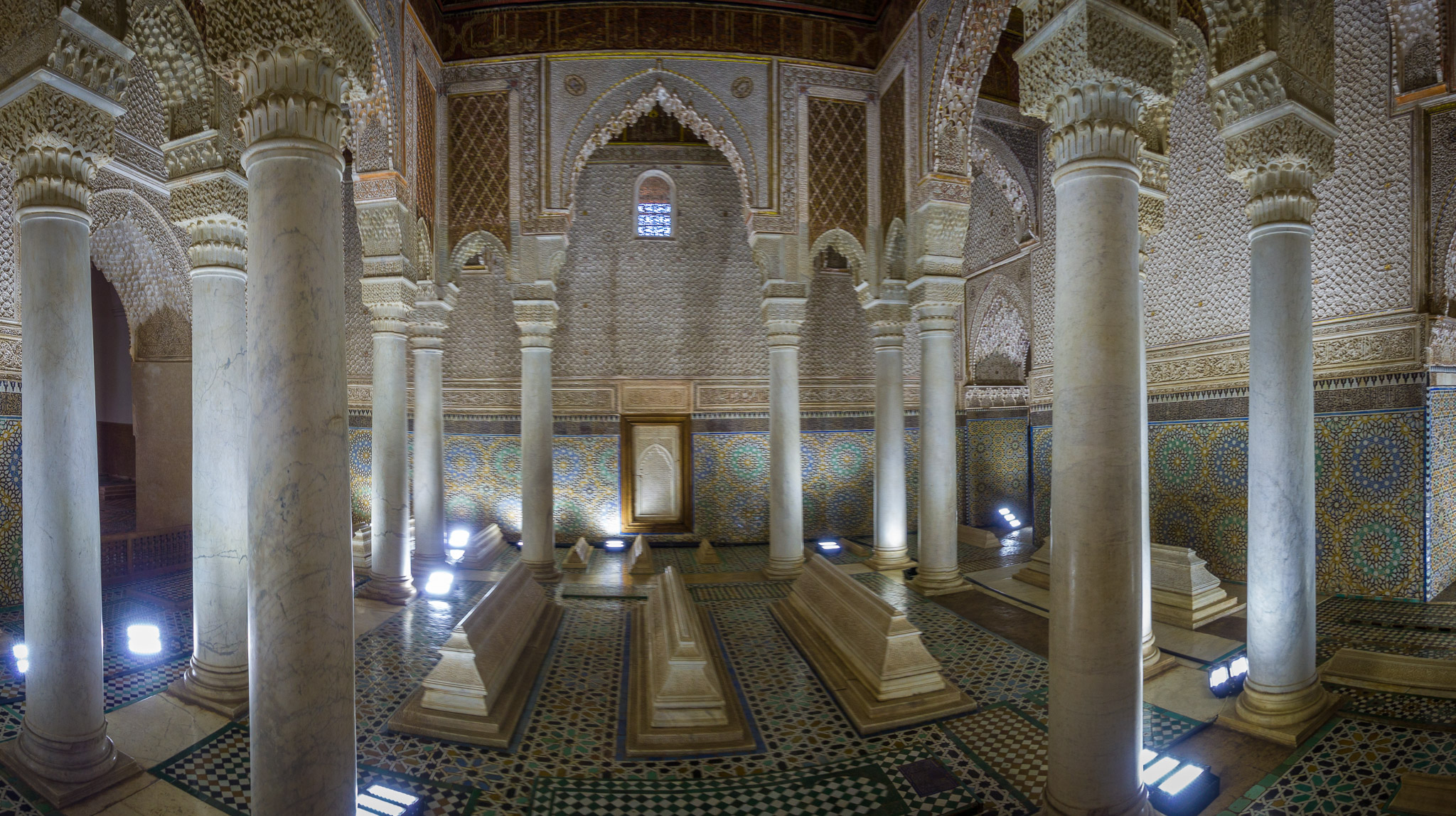 Royal tombs at Moulay El yazid Mosque