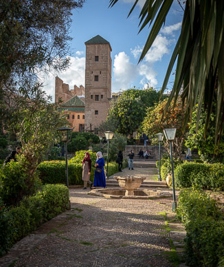 Kasbah of the Udayas garden