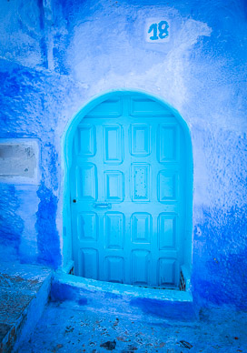 Chefchaouen door