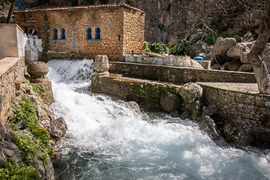 Spring-fed Cascades d'Akchour