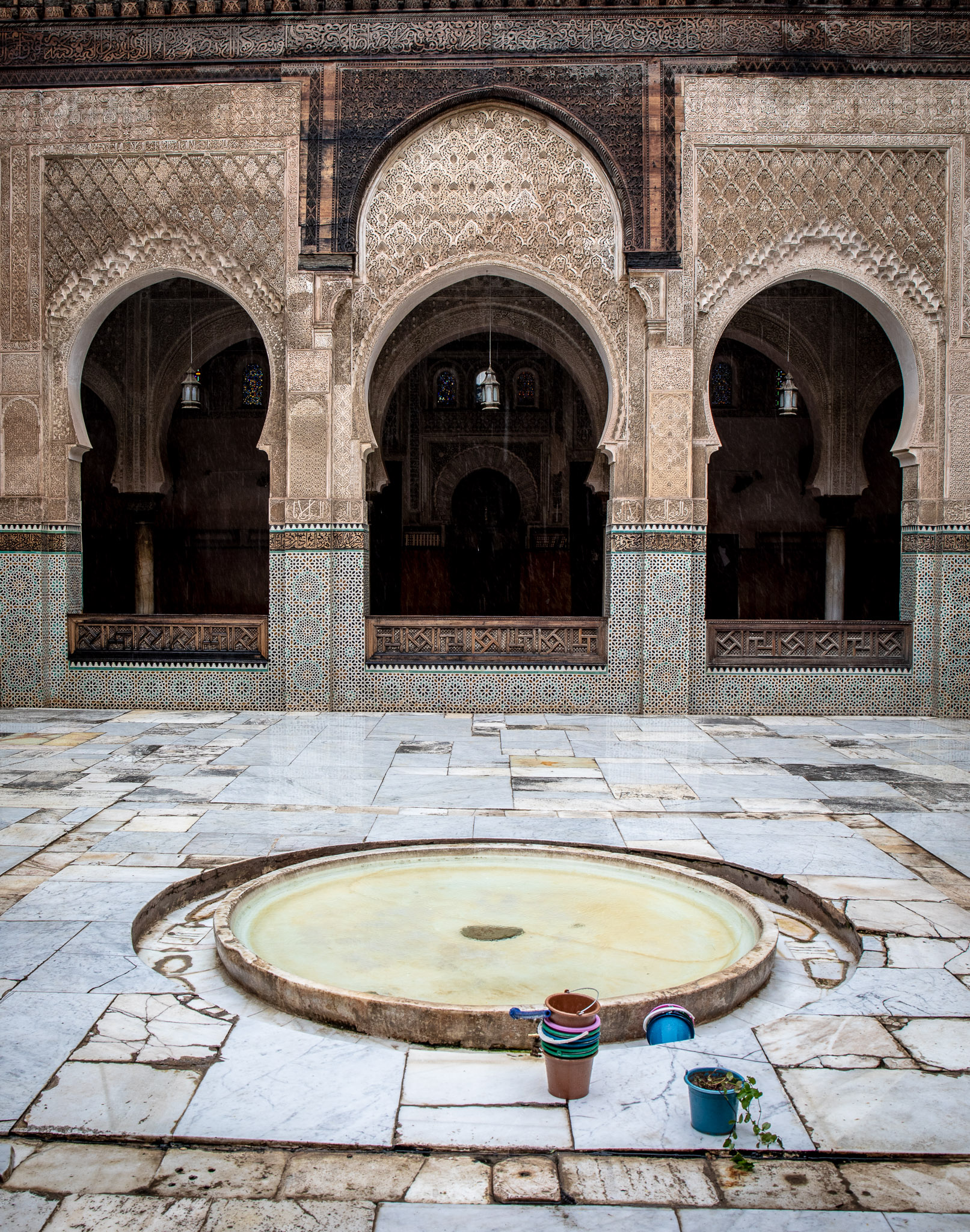 Medersa Bou Inania courtyard