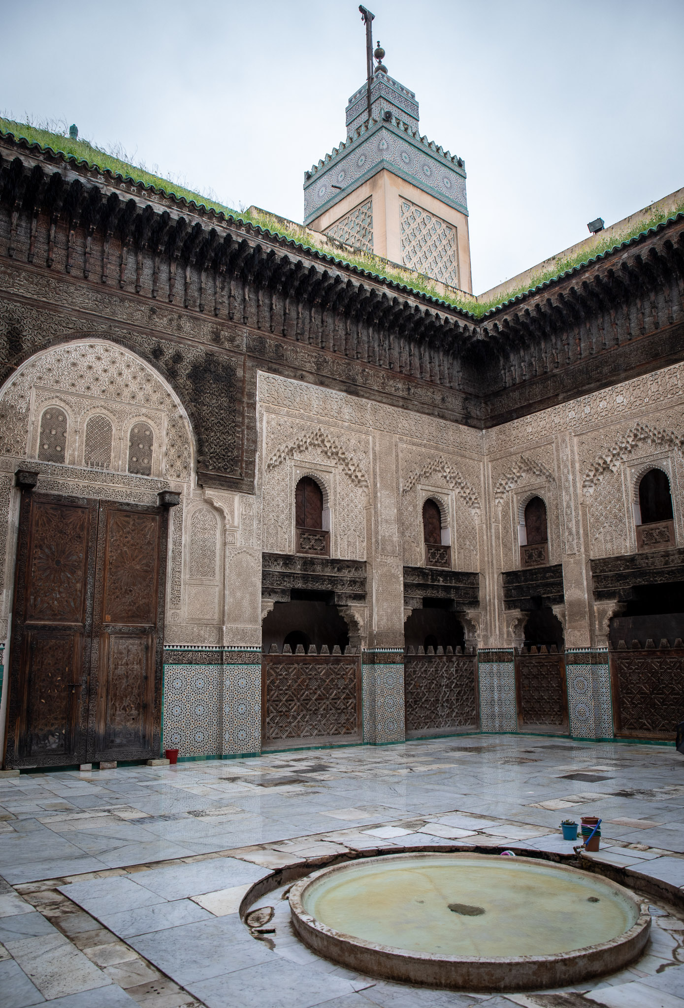 Medersa Bou Inania courtyard