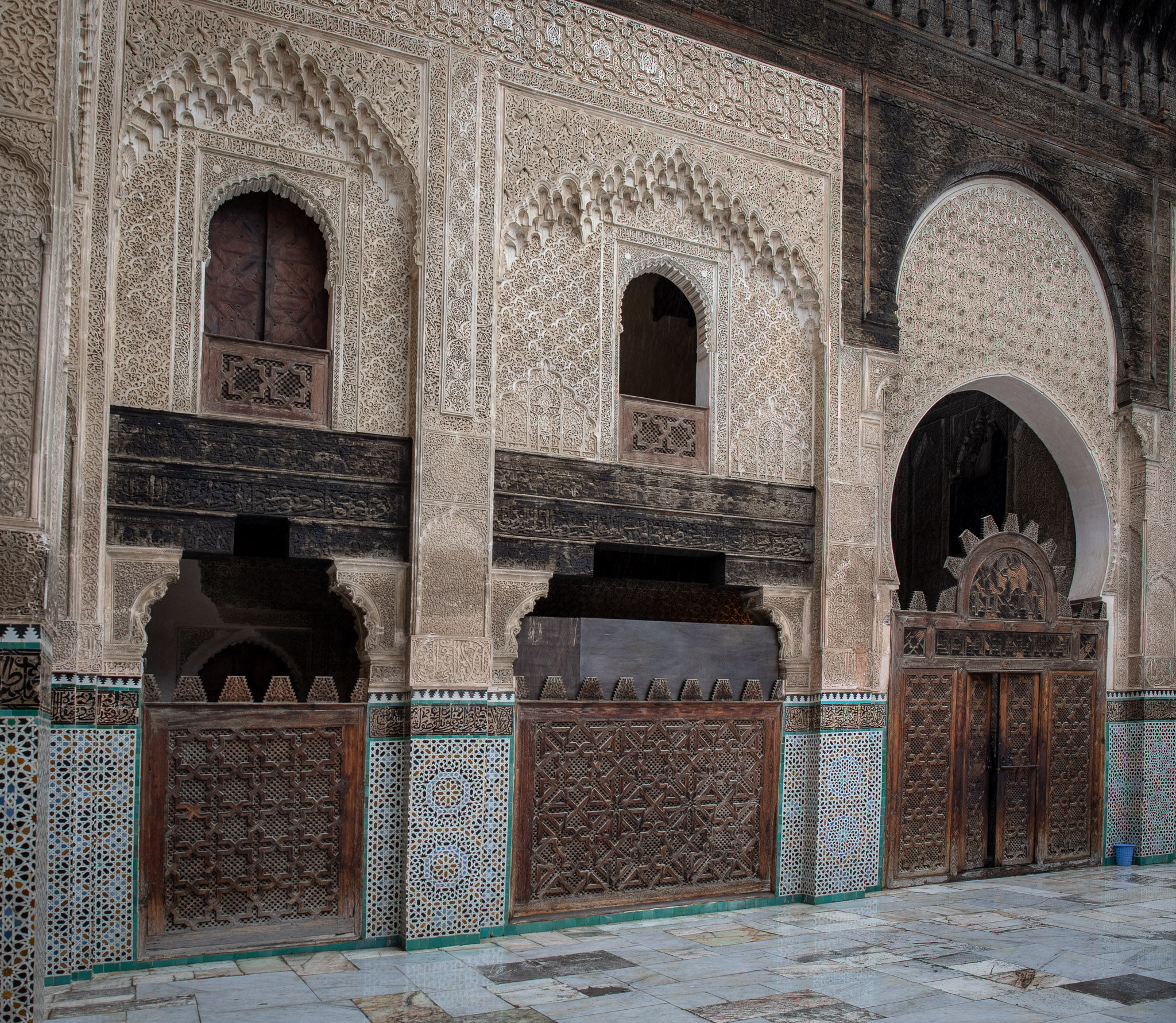 Medersa Bou Inania courtyard