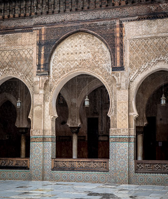 Medersa Bou Inania courtyard