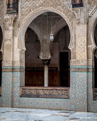 Medersa Bou Inania courtyard