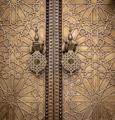 Royal Palace gate detail