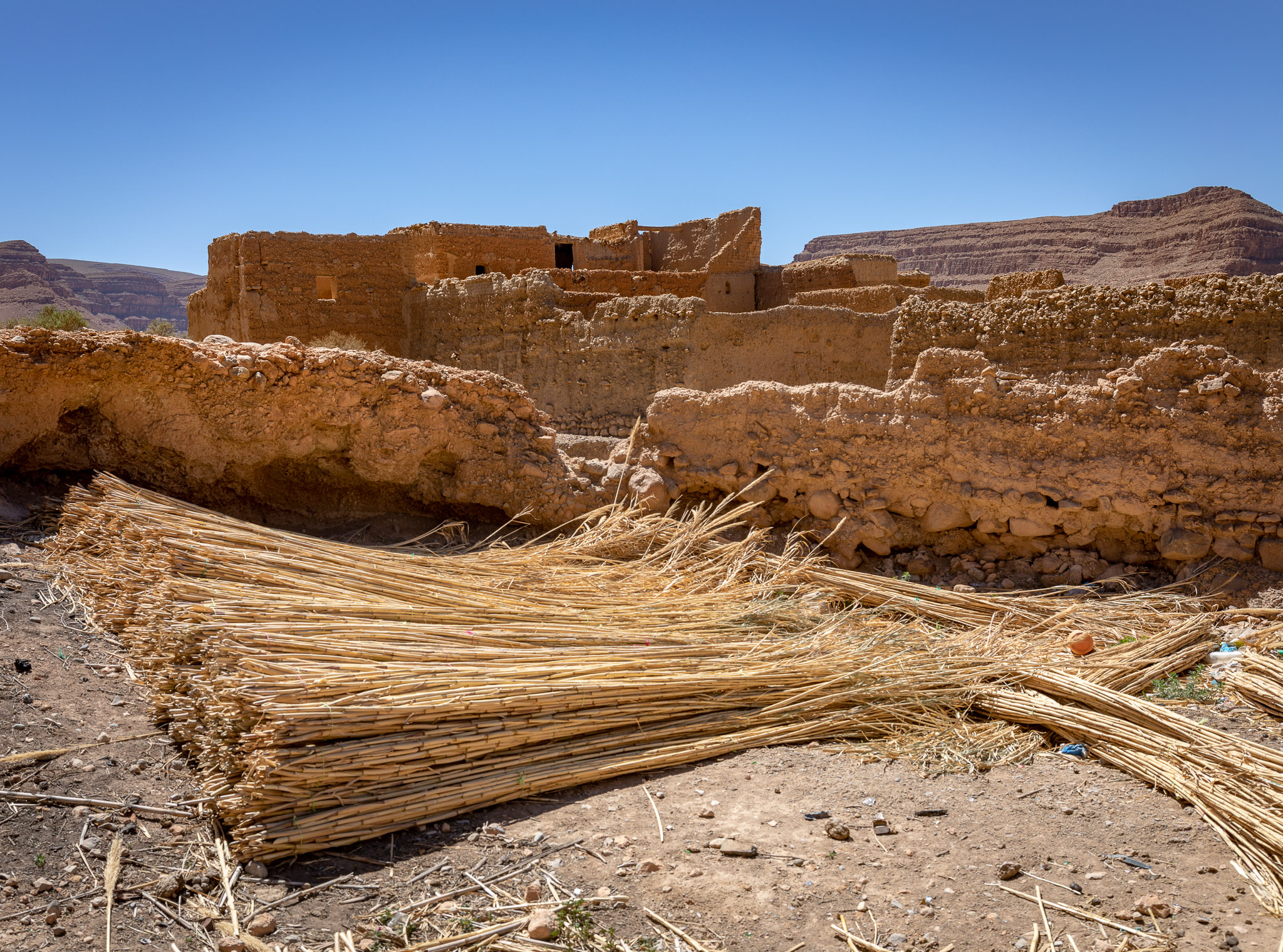 Abandoned Ziz kasbah