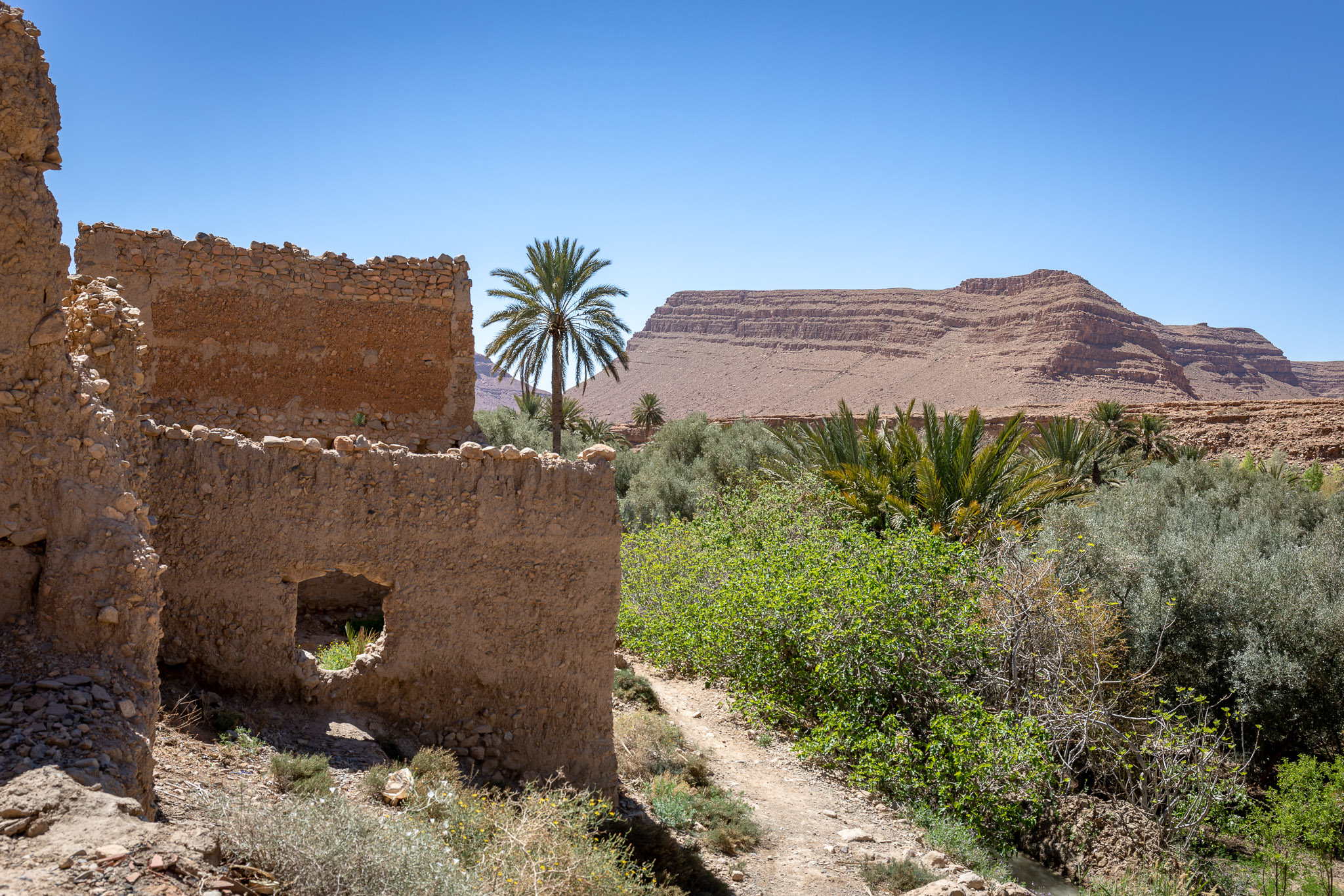 Abandoned Ziz kasbah