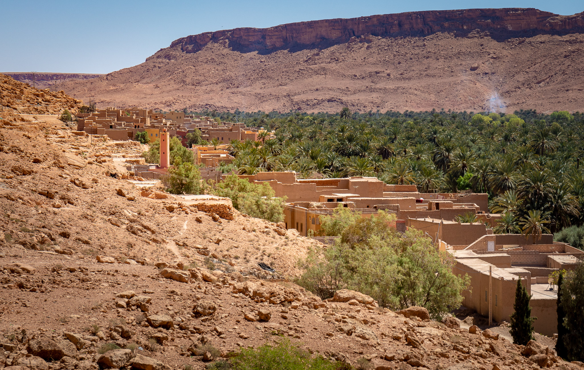 Ziz oasis villages