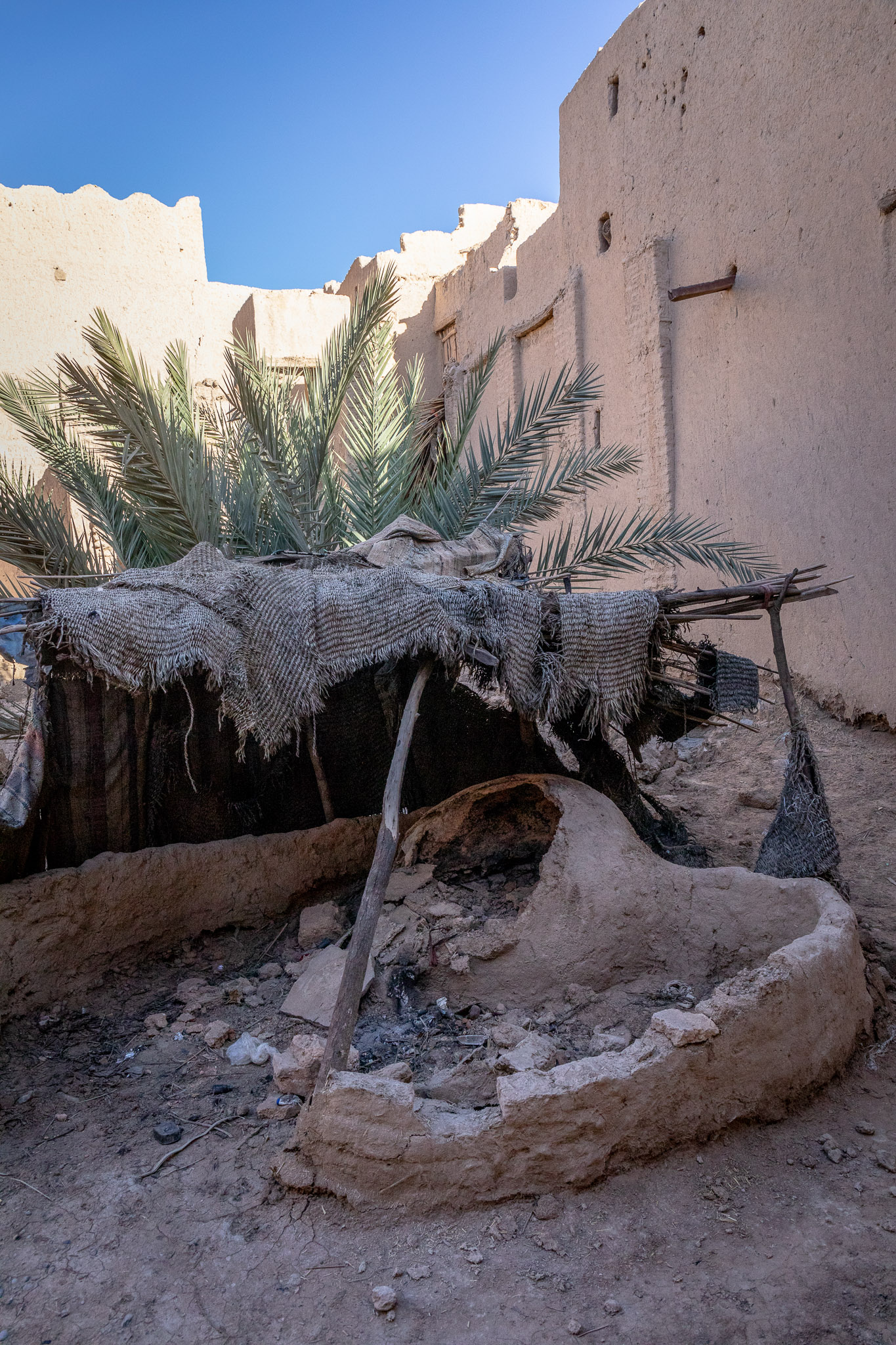 Abandoned village oven