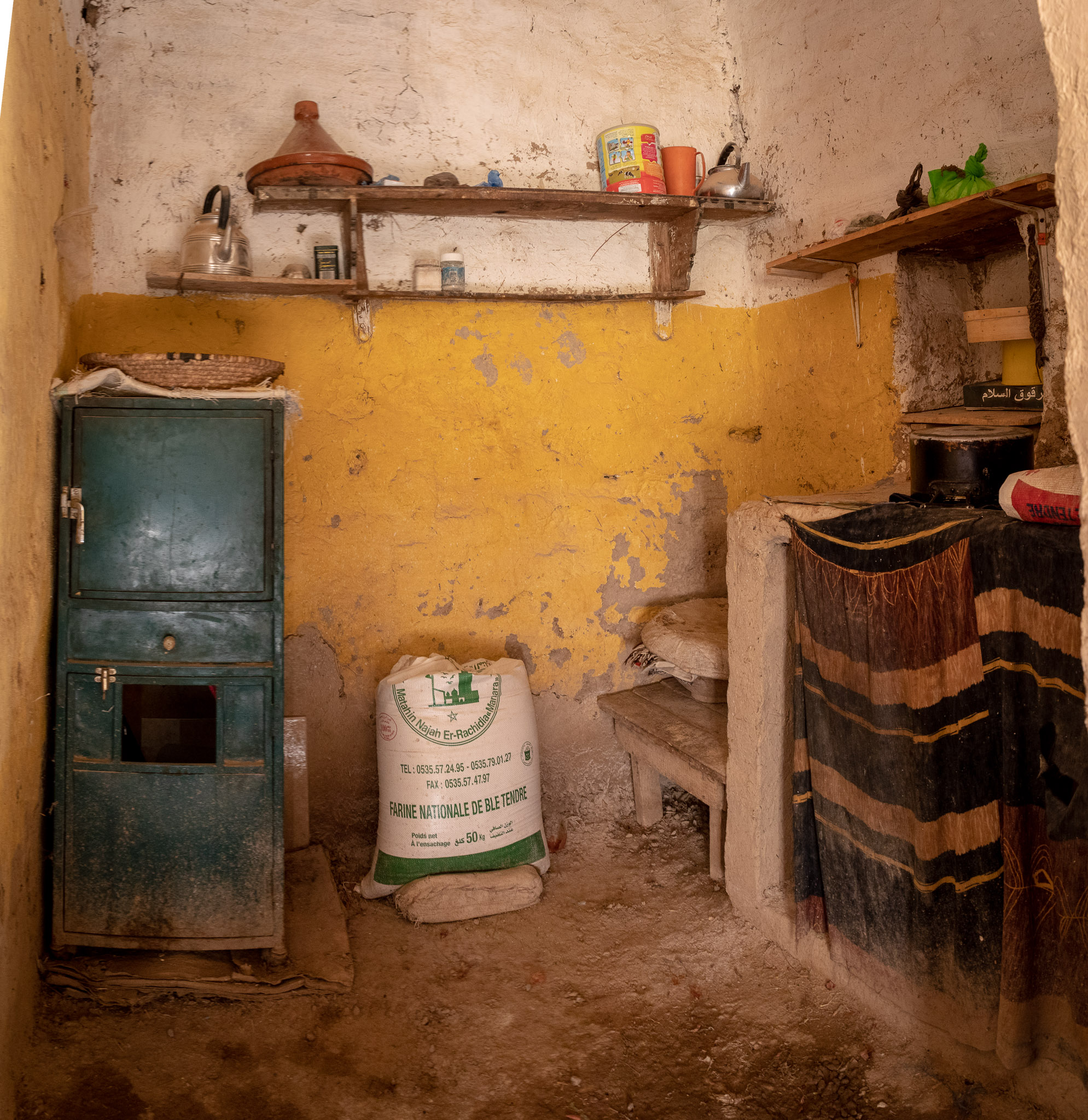 Brahim family's old kitchen