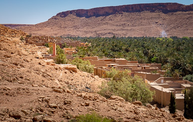 Ziz oasis villages