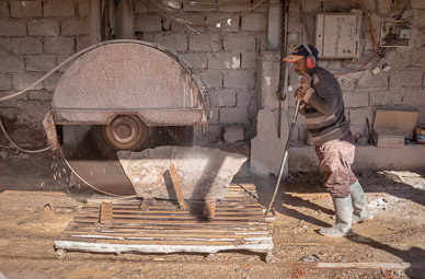 Erfoud fossil workshop