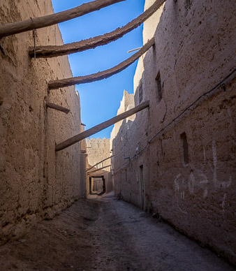 Village "street" in Mezguida