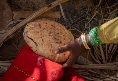 Cooking demostration & lunch at Tata's home